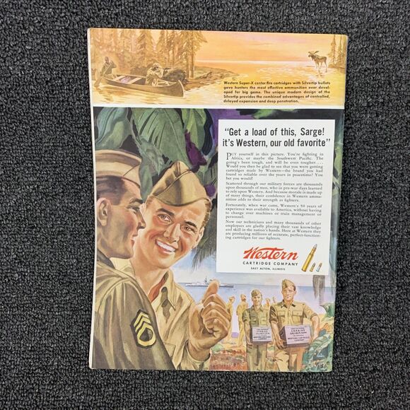 Vintage The American Rifleman Magazine May 1943 WWII Hunting Firearms WW2 - Picture 3 of 9